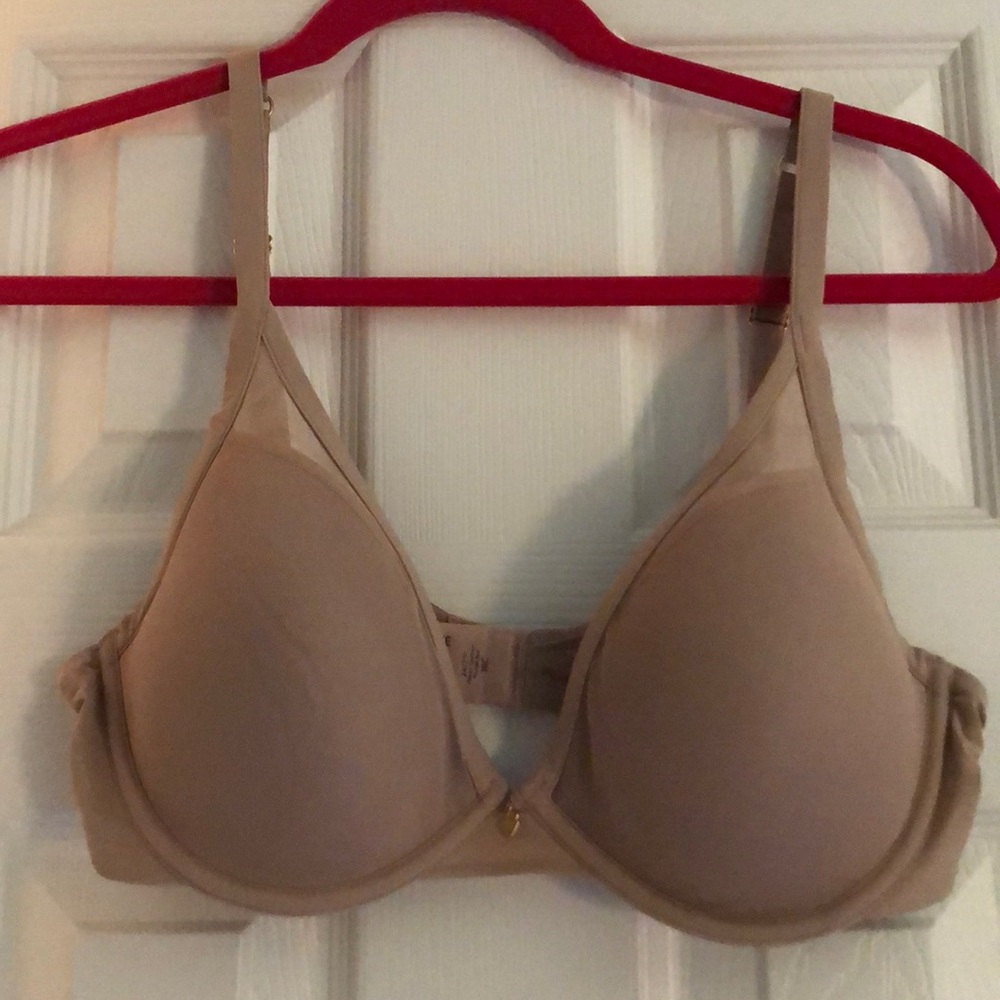 ThirdLove Classic Contour Plunge Bra 36C- Nude
